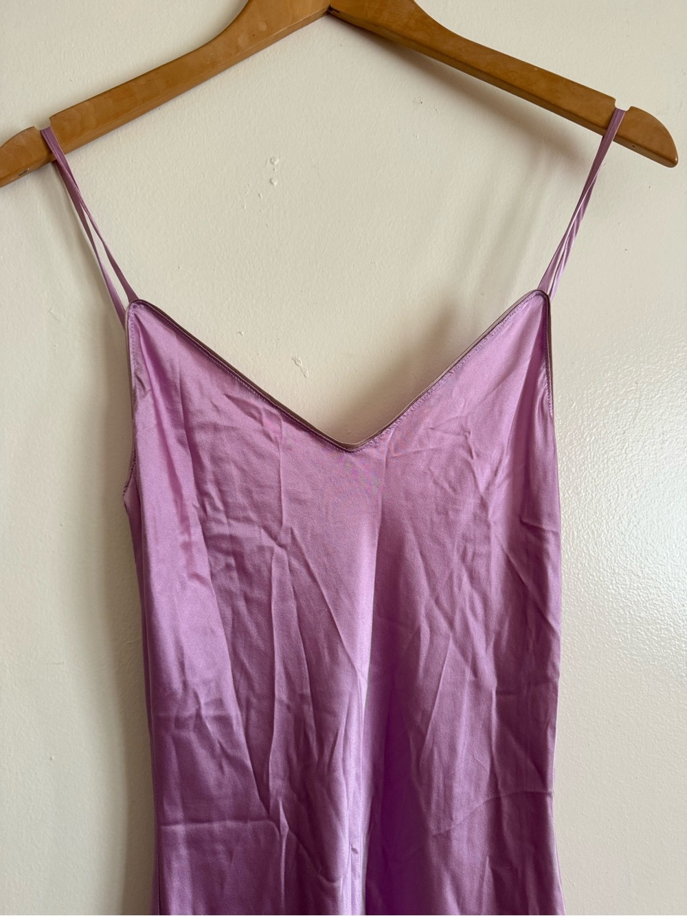 SABLYN Taylor Silk Slip Dress in Orchid & Dusty Mauve Pink - Picture 5 of 9